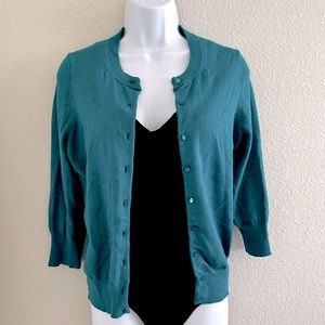 Turquoise Cardigan